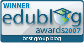 Winner: Best Group Blog - edublog awards 2007